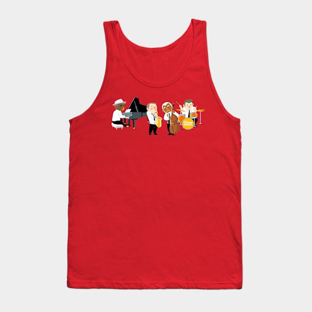 jazz quartet Tank Top by MOZORIDA